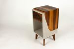 Classic Edge Light | Nightstand in Storage by Curly Woods. Item made of oak wood with concrete works with modern style