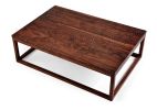 Nail Inlay Coffee Table No. 36 | Tables by Peter Sandback. Item made of wood with metal works with contemporary & modern style