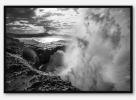 Large Black And White Seascape Print | Photography by ANDREW LEVER. Item made of paper