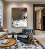 Cliff Face: Peregrine Kingdom | Oil And Acrylic Painting in Paintings by Nicholas Kriefall. Item made of canvas works with contemporary & modern style