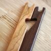 3-in-1 Oven Rack Puller / Pusher / Scraper Wooden Cherry Woo | Utensils by Wild Cherry Spoon Co.. Item made of wood works with minimalism & country & farmhouse style