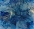 Blue Crystals Canvas Print | Prints by MELISSA RENEE fieryfordeepblue  Art & Design. Item composed of canvas compatible with contemporary and eclectic & maximalism style