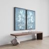 Mesh NLB-NRB Diptych Canvas Print | Prints in Paintings by MELISSA RENEE fieryfordeepblue  Art & Design. Item composed of canvas compatible with contemporary and coastal style
