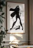 Catwalker — Hotel Lobby Installation | Prints by Kirsten Ulve | INNSiDE by Meliá New York NOMAD in New York. Item made of canvas with paper works with minimalism & contemporary style
