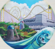 Playland | Murals by Bryana Fleming | Safeway in San Francisco