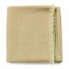 Haze Green Merino Throw | Linens & Bedding by Studio Variously. Item composed of cotton