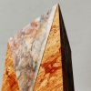 "Polimelus" Vase in Asiago Red Marble and Fior di Pesco | Vases & Vessels by Carcino Design. Item made of marble works with contemporary style