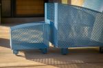 Ottoman | Benches & Ottomans by Damian Velasquez. Item composed of steel compatible with minimalism and mid century modern style
