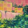 Secluded and Convenient Series | Oil And Acrylic Painting in Paintings by Kate Joiner | O'side Bakery in Oceanside. Item made of canvas & synthetic