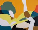 Unite | Oil And Acrylic Painting in Paintings by Kotaro Machiyama. Item made of canvas works with japandi & art deco style