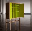 Inside-Out Credenza Lungo, Lacquer Interior | Storage by Sergio Mannino Studio. Item made of wood