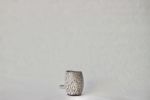 Glazed terra nigra clay mug | Drinkware by ZHENI. Item composed of ceramic
