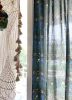 Green Meadow Curtain | Curtains & Drapes by ichcha. Item composed of cotton in boho or country & farmhouse style