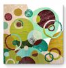 Overlapping horizons 2 | Oil And Acrylic Painting in Paintings by Cristina Dalla Valentina. Item made of canvas compatible with boho and contemporary style