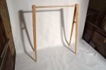 Moineau Clothing Rack in Ash | Wardrobe in Storage by Geoff McKonly Furniture. Item composed of wood compatible with mid century modern and japandi style