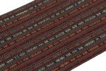 Vintage Shahsavan Persian Jajim Kilim runner in Red, Blue | Area Rug in Rugs by Rug and Kilim