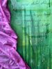 "You Are Beautiful" | Mixed Media by Vanessa Pineda Fox. Item made of canvas works with contemporary & modern style