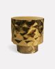 Column-Form Steel Accent Table — Nitush Aroosh | Bedside Table in Tables by Nitush Aroosh. Item made of steel works with contemporary & eclectic & maximalism style