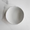 Medium Treasure Bowl in Textured White Concrete with Steel F | Decorative Bowl in Decorative Objects by Carolyn Powers Designs. Item made of concrete works with minimalism & contemporary style