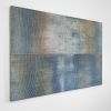Of Earth and Sky III - Commission | Mixed Media in Paintings by Jessie Bloom Studio. Item composed of cotton in mid century modern or contemporary style