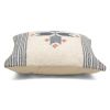 Star Cross Accent Cushion, Multi | Pillows by Casa Amarosa. Item composed of fiber