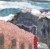 Mountain Memories | Mixed Media by Leanne Poellinger. Item made of paper works with contemporary & southwestern style