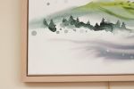 Mountainscape No. 8 : Original Watercolor Painting | Paintings by Elizabeth Becker. Item made of canvas works with minimalism & contemporary style