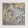 Golden Haze (SOLD) | Oil And Acrylic Painting in Paintings by Alessia Lu. Item composed of canvas in contemporary or modern style