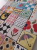 30 pieces 2x2 inch Handmade Ceramic Tiles - Decorative Ceram | Mosaic in Art & Wall Decor by HulyaKayalarCeramics