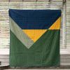 J + C Custom Queen Quilt | Linens & Bedding by Vacilando Studios