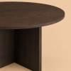 Smoked Oak Dining Table - HAKATA by Lebanto | Tables by Lebanto. Item composed of oak wood in minimalism or contemporary style