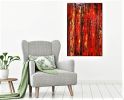 Inferno | Oil And Acrylic Painting in Paintings by Dutch Montana Art | Corona Del Mar in Newport Beach. Item made of canvas & synthetic