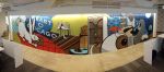 LinkedIn Mural | Murals by Chris Silva | Chicago Linkedin Office, West Monroe Street, Chicago, IL, in Chicago
