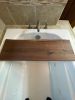 Walnut Bathtub Try Live Edge 10" | Floating Table in Tables by Shipman Carpentry. Item composed of wood