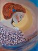 El canto de una mariposa, me enseña a escuchar | Oil And Acrylic Painting in Paintings by Elena Parau. Item made of canvas works with contemporary & country & farmhouse style