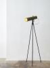 Boenkyo | Floor Lamp in Lamps by 2MONOS STUDIO. Item made of oak wood with metal works with minimalism & mid century modern style