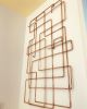 Copper Pot Rack | Storage by In Element Designs. Item made of copper