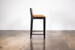 Stool in Argentine Rosewood by Costantini, Palermo Hollywood | Chairs by Costantini Design. Item composed of wood & fabric