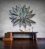 Custom Lotus Flower | Wall Sculpture in Wall Hangings by Doug Forrest Studio. Item composed of wood