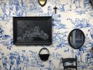 Domestic Brutality | Wallpaper in Wall Treatments by Hollis Hammonds | McColl Center for Art + Innovation in Charlotte. Item made of paper