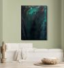 Verdant Forest | Oil And Acrylic Painting in Paintings by Carrie Rodak Fine Art. Item composed of wood and canvas in minimalism or contemporary style