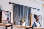 Handmade Indigo Wall Panels | Wall Hangings by Blue Print Amsterdam | Levi's Store Amsterdam in Amsterdam