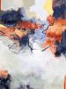October Mood | Oil And Acrylic Painting in Paintings by Simona Gocan. Item composed of canvas compatible with contemporary style