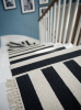 Handwoven Woolen Stair & Hallway Runner Rug | Rugs by Evergreen Carpets. Item composed of wool in boho or minimalism style