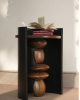 Zen Sculptural Side Table | Tables by THE STUDIO GRAIN. Item composed of wood in minimalism or mid century modern style