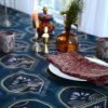 Rajkumari Organic Cotton Tablecloth | Linens & Bedding by ichcha. Item made of cotton compatible with boho and eclectic & maximalism style