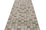 Vintage Zeki Müren Rug with Pastel Geometric Pattern | Area Rug in Rugs by Rug and Kilim