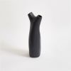 Gemini Vase - graphite | Vases & Vessels by Project 213A. Item made of stoneware works with contemporary style