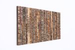 WAVELENGTH – Large Abstract Reclaimed Wood Wall Art (60"x30" | Wall Sculpture in Wall Hangings by Craig Forget. Item made of wood works with boho & contemporary style
