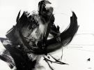 "All That Matters" - abstract black and white art | Oil And Acrylic Painting in Paintings by Lynette Melnyk. Item made of canvas